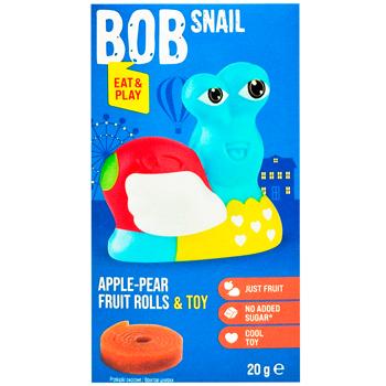 Набор Конфеты Bob Snail яблоко-груша 20г и игрушка - купить, цены на Идеал - фото 2