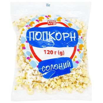 Попкорн Суббота соленый 120г - купить, цены на КОСМОС - фото 1