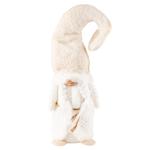 Фигурка Koopman Гном 20х13х43см белый