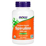 Спіруліна, Spirulina, Now Foods, 1000 мг, 120 таблеток