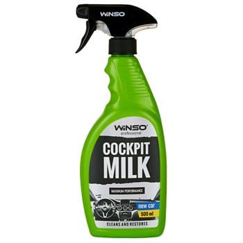 Winso Cockpit Milk New Car Polish for Dashboard 500ml