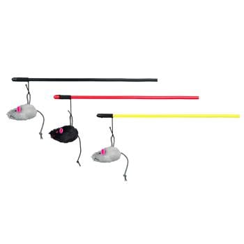 Trixie Fishing Rod with Mouse Toy for Cats 1m - buy, prices for MasterZoo - photo 1