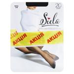 Набор колгот женских Siela Just 20 Den + 40 Den р.3 Nero 2 пары