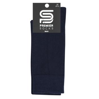 Шкарпетки Premier Socks Преміум чоловічі р.25 темно-синій