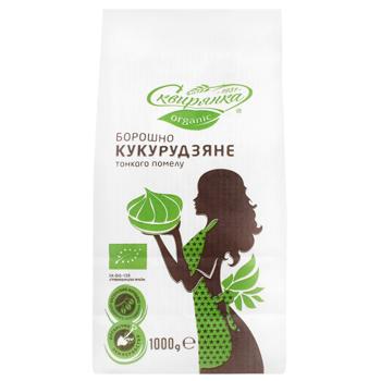 Skviryanka Organic Fine Ground Corn Flour 1kg - buy, prices for Tavria V - photo 2