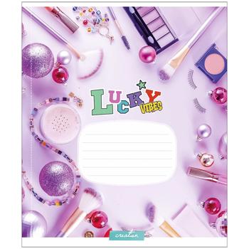 Тетрадь Школярик Lucky Vibes в линию 24 листа - купить, цены на Auchan - фото 5
