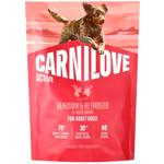 Carnilove Active Dry Food with Venison and Wild Boar for Dogs of All Breeds 1.5kg