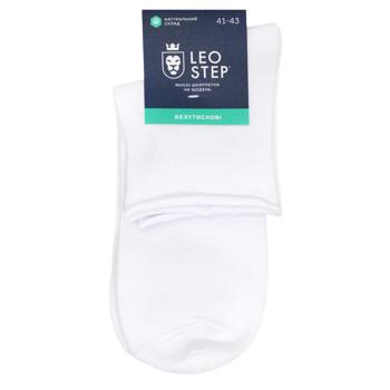 Носки мужские Leostep неужимающие р.27 белый