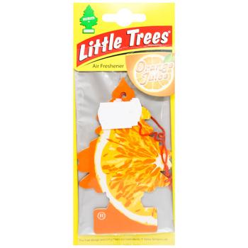 Освежитель воздуха Little Trees Апельсиновый сок 5г - купить, цены на Идеал - фото 1