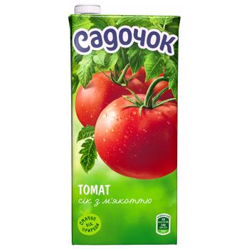 Сік Садочок томатний 0,95л - купити, ціни на Чудо Маркет - фото 1