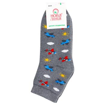 Nova Liniya Terry Children's Socks Size 16-18, 20-22 - buy, prices for Auchan - photo 3