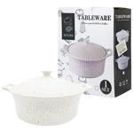 Кастрюля жаропрочная круглая 20см 65636-10