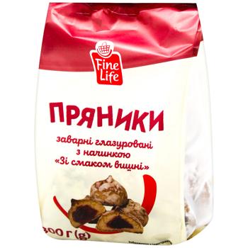 Пряники Fine Life Зі смаком вишні 300г