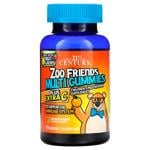 21st Century Zoo Friends Fruit Flavored Children's Multivitamins 60 chewables