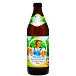 Пиво б/а Schwarzbrau Marie Hausbrendel Alkofrei 0.5 л
