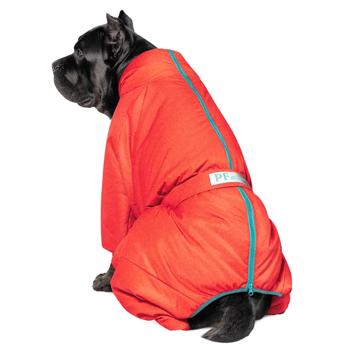 Pet Fashion Cold Raincoat for Dogs s.2XL Red - buy, prices for MasterZoo - photo 4