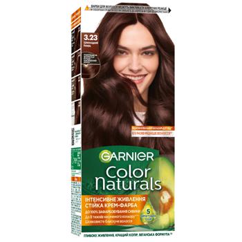 Фарба для волосся Garnier Color Naturals Cream Інтенсивне живленя 3.23 шоколадний кварц - купити, ціни на ULTRAMARKET - фото 1