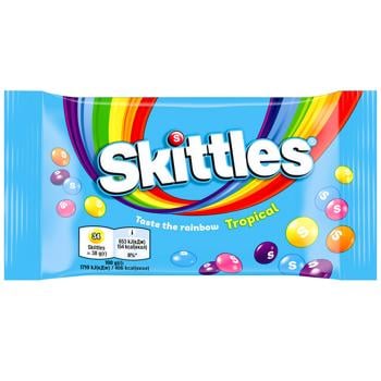 Skittles Tropical Chewy Dragee 38g