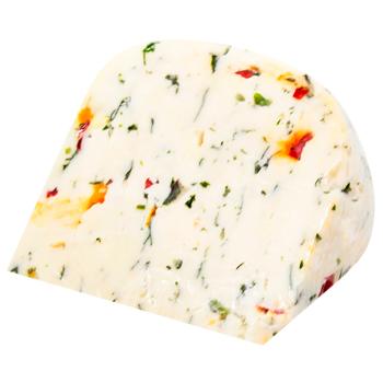 Сыр Брынза с зеленью 35%