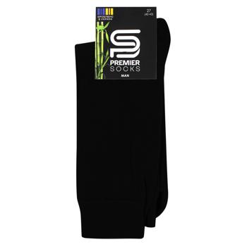 Premier Socks Bamboo Men's Socks s.27 Black