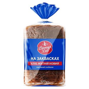 Хліб Вінниця Хліб житній нарізаний 520г - купити, ціни на Grono - фото 1