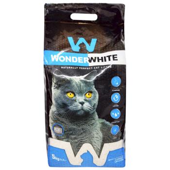 Wonder White Unscented Cat Litter 5kg - buy, prices for Tavria V - photo 1