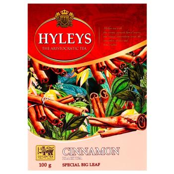 Чай чорний Hyleys Кориця суцільнолистовий 100г