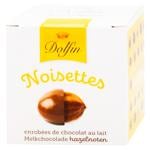 Dolfin Hazelnut in Milk Chocolate 105g