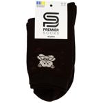 Premier Socks Teddy Bear Women's Classic Terry Socks s.23-25 Brown