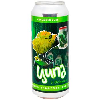 Tsypa Light Unfiltered Beer with Cucumbers 4% 0.5l - buy, prices for WINETIME - photo 2