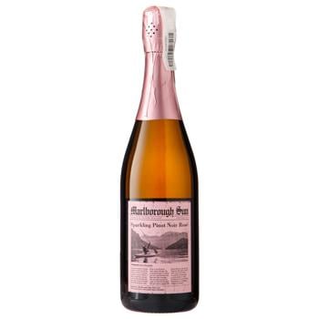 Вино ігристе Marlborough Sun Pinot Noir рожеве сухе 0,75л - купити, ціни на МегаМаркет - фото 1