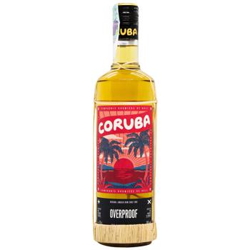 Ром Coruba Dark Overproof 74% 0,7л - купить, цены на МегаМаркет - фото 1