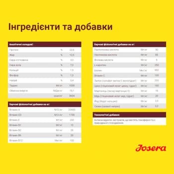 Корм сухой Josera Optiness с ягненком для взрослых собак 900г - купить, цены на MasterZoo - фото 3