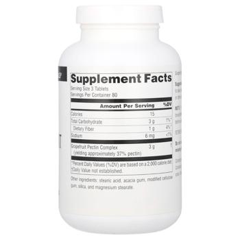 Source Naturals Grapefruit Pectin 240 tablets - buy, prices for Biotus - photo 3