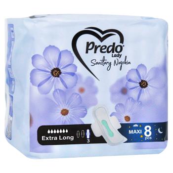 Predo Extra Long Size Sanitary Pads 8pcs - buy, prices for COSMOS - photo 3
