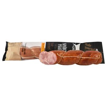 Колбаса Спец Цех Украинская варено-копченая рубленая первый сорт - купить, цены на - фото 2