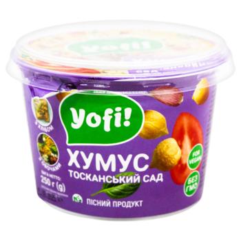 Yofi! Hummus Tuscan Garden 250g - buy, prices for NOVUS - photo 1