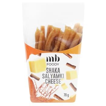 MB Foody Shaka Salyamki Cheese Chicken Snacks 70g - buy, prices for METRO - photo 1