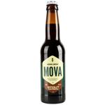 Пиво Mova Oatmeal Stout темное нефильтрованное 4,9% 0,33л