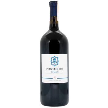Вино Castelli Del Grevepesa Chianti Pontormo червоне сухе 13,5% 1,5л - купити, ціни на WINETIME - фото 1