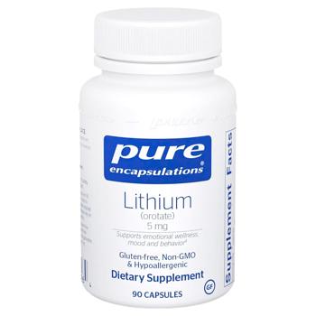 Pure Encapsulations Lithium Ororate 5mg 90 capsules - buy, prices for Biotus - photo 1