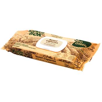 Серветки вологі Фрекен Бок господарчі для скла та дзеркал 36шт - купити, ціни на КОСМОС - фото 2