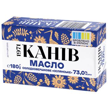 Масло Канев сладкосливочное крестьянское 73% 180г - купить, цены на Торба - фото 3