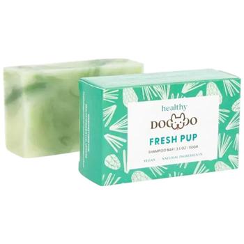 Шампунь-мило для собак HealthyDoggo Fresh Pup 110 г - смерека - купить, цены на MasterZoo - фото 3