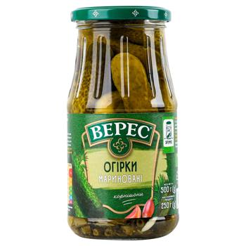 Veres Pickled Cucumbers 500g