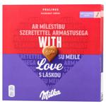 Конфеты Milka шоколадные с ореховой начинкой 110г