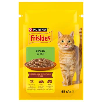 Friskies Wet Food with Lamb for Cats 85g - buy, prices for COSMOS - photo 1