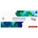 Rosa Studio Watercolor Paint Set 24 colors