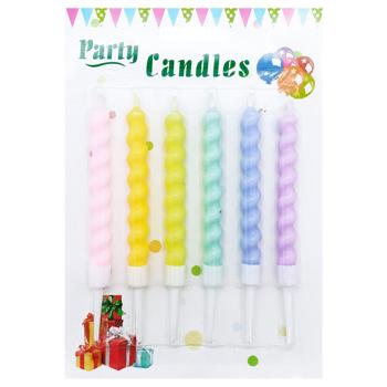 Свечи для торта 34359-4 - купить, цены на Чудо Маркет - фото 1