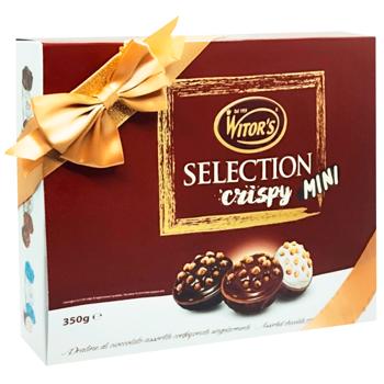 Цукерки Witor`s Selection Crispy Mini 350г - купити, ціни на Cупермаркет "Харків" - фото 3